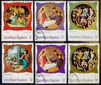Набор почтовых марок (6 шт.). "Картины-1969". 1969 год, Того.