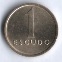 Монета 1 эскудо. 1984 год, Португалия.