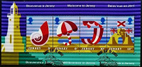 Мини-блок. "Туризм на Джерси". 1975 год, Джерси.
