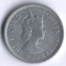 Монета 5 центов. 1986 год, Белиз.