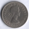 Монета 1 шиллинг. 1966 год, Великобритания (Герб Шотландии).
