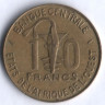 Монета 10 франков. 1989 год, Западно-Африканские Штаты. FAO.