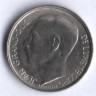 Монета 1 франк. 1977 год, Люксембург.