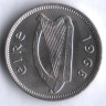 Монета 3 пенса. 1968 год, Ирландия.