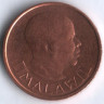 Монета 2 тамбала. 1991 год, Малави.