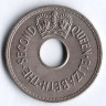 Монета 1 пенни. 1965 год, Фиджи.
