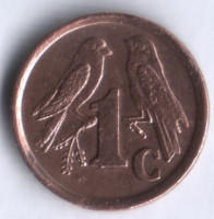 1 цент. 1990 год, ЮАР.