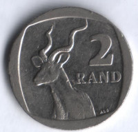 2 ранда. 2004 год, ЮАР. "Afurika Tshipembe-iSewula Afrika".