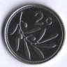 Монета 2 цента. 2004 год, Мальта.