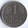 Монета 1 марка. 1974 год (J), ФРГ.