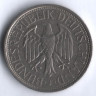 Монета 1 марка. 1974 год (J), ФРГ.