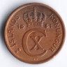 Монета 1 эйре. 1931 год, Исландия. N-GJ.