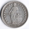 1 франк. 1913 год, Швейцария.