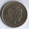 Монета 100 драхм. 1990 год, Греция.