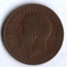 Монета 1 пенни. 1918 