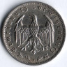Монета 1 рейхсмарка. 1935 год (A), Третий Рейх.
