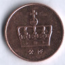 Монета 50 эре. 2006 год, Норвегия.
