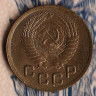 Монета 1 копейка. 1952 год, СССР. Шт. 2.1.