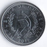 Монета 10 сентаво. 2011 год, Гватемала.