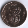 50 центов. 2006 год, ЮАР. (iNingizimu Afrika).