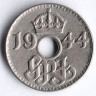 Монета 3 пенса. 1944 год, Новая Гвинея.