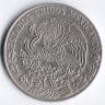 Монета 5 песо. 1977 год, Мексика.