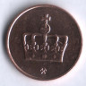 Монета 50 эре. 2008 год, Норвегия.