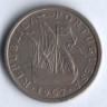 Монета 5 эскудо. 1967 год, Португалия.
