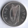 Монета 6 пенсов. 1968 год, Ирландия.