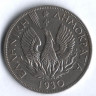 Монета 5 драхм. 1930 год, Греция.