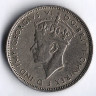 Монета 3 пенса. 1939(KN) год, Британская Западная Африка.