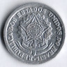 Монета 1 крузейро. 1958 год, Бразилия.