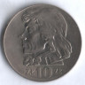 Монета 10 злотых. 1971 год, Польша. Тадеуш Костюшко.