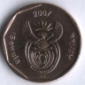 50 центов. 2007 год, ЮАР. (iSewula Afrika).