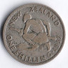 Монета 1 шиллинг. 1937 год, Новая Зеландия.