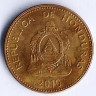 Монета 5 сентаво. 2010 год, Гондурас.