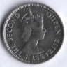 Монета 25 центов. 1993 год, Белиз.