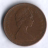 Монета 1 цент. 1972 год, Канада.