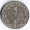 Монета 2/10 кирша. 1909(١۲٩٣/٣٥) год, Египет.