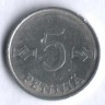 5 пенни. 1980 год, Финляндия.