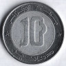 Монета 10 динаров. 2003 год, Алжир.