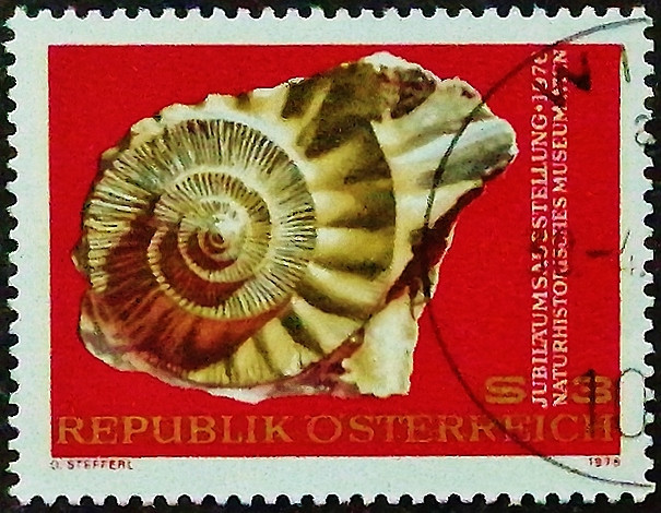 Почтовая марка. "Юбилейная экспозиция Музея естественной истории". 1976 год, Австрия. Почтовая марка. "Юбилейная экспозиция Музея естественной истории". 1976 год, Австрия.