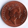 Монета 2 цента. 1994 год, Фиджи.