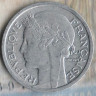 Монета 1 франк. 1948(B) год, Франция.