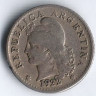 Монета 5 сентаво. 1922 год, Аргентина.