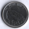 Монета 100 крузейро. 1992 год, Бразилия. Ламантин.