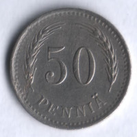 50 пенни. 1929 год, Финляндия.