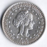 Монета 1000 рейсов. 1913 год, Бразилия.