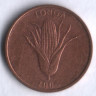 Монета 1 сенити. 2005 год, Тонга.