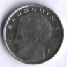 Монета 1 франк. 1989 год, Бельгия (Belgique).